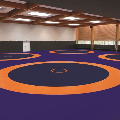 COMPETITION WRESTLING MAT - 1000 x 1000 x 6 cm