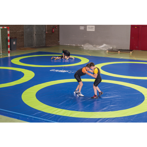 COLCHONETA REVERSIBLE PARA ENTRENAMIENTO DE LUCHA - 1200 x 1200 x 5,5 cm